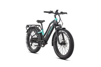 JOBOBIKE Robin ST Pro – sort turkis – skraat forfra